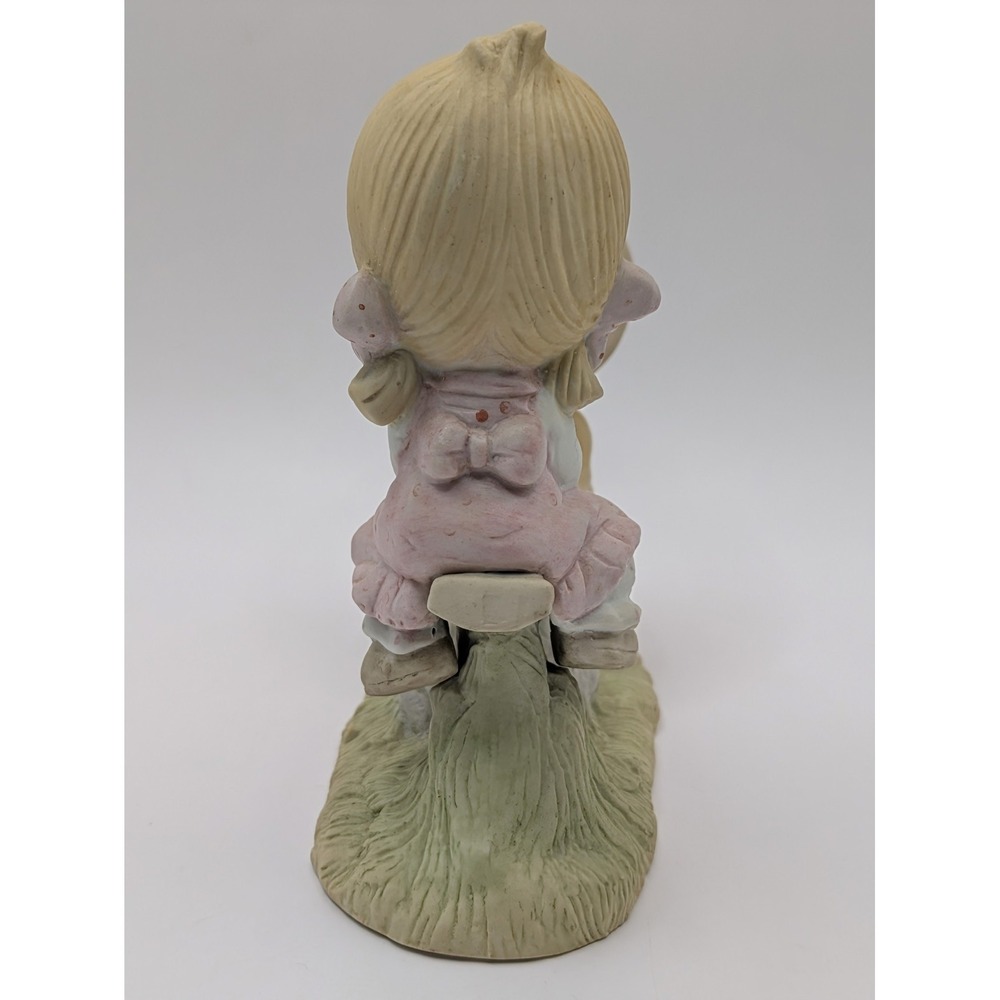 Prescious Moments Figurines Lot Of 3 He Watches -Love One Another-Love Lifted Me - Picture 14 of 16